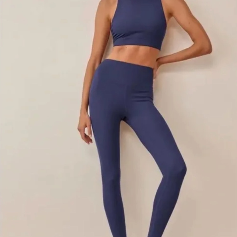 Reformation Ecomove High Rise Legging + Luna Ecomove Bra - Size M